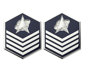 Space Force E6 Technical Sergeant Metal Rank Insignia